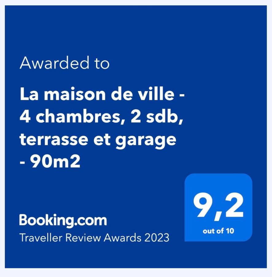 La Maison De Ville - 4 Chambres, 2 Sdb, Terrasse Et Garage - 90M2 Везул Екстериор снимка